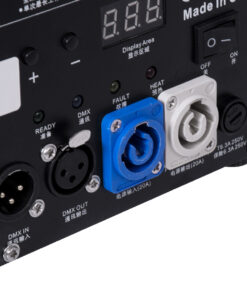 GloboStar® 51148 SIRENS Επαγγελματική Επιδαπέδια Μηχανή Cold Sparkle Machine - Fountain Εφέ με Άκαυστες Σπίθες 600W AC 220V-240V DMX512 Display on Body - Μαύρο - L18 x W16.5 x H24cm 19 51148 7