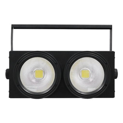 GloboStar® Προβολέας LED COB DMX512 Strobe Blinder Matrix Light 200 Watt (2x100w) Ψυχρό Λευκό 6000k GloboStar 51162