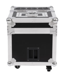 GloboStar® 51170 MERMAID Επαγγελματική Επιδαπέδια Μηχανή Double Haze Machine - Διπλού Εφέ Ομίχλης-Νέφωσης 600W AC 220V-240V DMX512 Display on Body & Ασύρματο Χειριστήριο σε Flight Case - Μαύρο - L49.5 x W38 x H45cm 17 51170 7