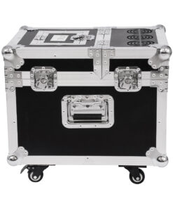 GloboStar® 51170 MERMAID Επαγγελματική Επιδαπέδια Μηχανή Double Haze Machine - Διπλού Εφέ Ομίχλης-Νέφωσης 600W AC 220V-240V DMX512 Display on Body & Ασύρματο Χειριστήριο σε Flight Case - Μαύρο - L49.5 x W38 x H45cm 18 51170 8