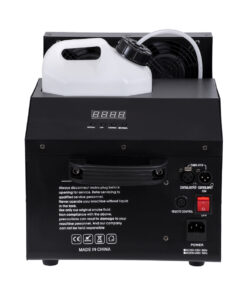 GloboStar® 51173 GRIFFIN Επαγγελματική Επιδαπέδια Μηχανή Haze Machine - Εφέ Ομίχλης-Νέφωσης 3000W AC 220V-240V DMX512 Display on Body & Ασύρματο Χειριστήριο - Μαύρο - L66 x W28.5 x H36cm 16 51173 7