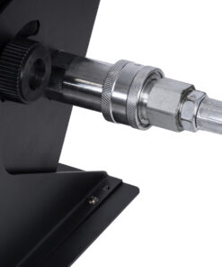 GloboStar® 51174 HYDRA Επαγγελματική Επιδαπέδια Μηχανή Cannon CO2 JET Smoke Effect Machine - Κανόνι JET Εφέ Καπνού-Ομίχλης CO2 150W AC 220V-240V DMX512 Display on Body - Μαύρο - L24 x W16.5 x H40cm 22 51174 10