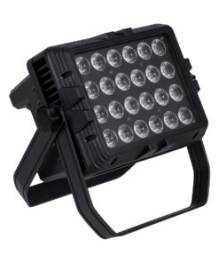 Alternative view of GloboStar® 51175 HARPIES Επαγγελματική Κεφαλή PAR DMX512 360W AC 220V-240V 4in1 - SPOT 25° OSRAM LED Αδιάβροχη IP65 RGBW+UV - Μαύρο - L34 x W21 x H34cm