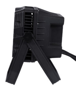 GloboStar® 51175 HARPIES Επαγγελματική Κεφαλή PAR DMX512 360W AC 220V-240V 4in1 - SPOT 25° OSRAM LED Αδιάβροχη IP65 RGBW+UV - Μαύρο - L34 x W21 x H34cm 12 51175 4