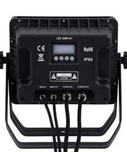 GloboStar® 51175 HARPIES Επαγγελματική Κεφαλή PAR DMX512 360W AC 220V-240V 4in1 - SPOT 25° OSRAM LED Αδιάβροχη IP65 RGBW+UV - Μαύρο - L34 x W21 x H34cm 13 51175 5