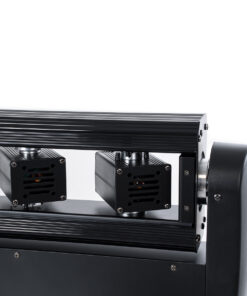 GloboStar® AMNESIA 51179 Επαγγελματική Κινούμενη Ρομποτική Μπάρα Super LASER BEAM Light 150W - 6 x 1W Laser - 300mW RED/638nm - 100mW GREEN/531nm - 600mW BLUE/442nm - AC 220V-240V IP20 3in1 RGB DMX512 - Μ86 x Π23 x Υ9cm - 2 Χρόνια Εγγύηση 17 51179 8