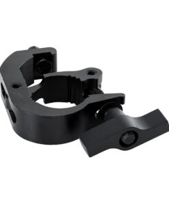 Alternative view of GloboStar® CLAMPS 51181 Επαγγελματικός Γάντζος Hook Αλουμινίου Ύψηλης Αντοχής για Κρέμαση, Στήριξη & Τοποθέτηση Προϊόντων Stage σε Τράσες - Μ17 x Π12 x Υ3cm - Μαύρο