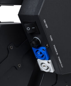 GloboStar® 51195 HALO HEXA Επαγγελματικό Φωτιστικό Ειδικών Εφέ DIGITAL MATRIX PIXEL & Blinder - 7 x 50W LED COB Chips Ultra Gold Warm White 2200K & 168 x 0.5W LED SMD5050 Chips RGB - AC 220V-240V DMX512 Display on Body - Μαύρο - Μ50 x Π10.5 x Υ47cm 20 51195 9