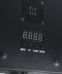 GloboStar® 51196 HALO HEXA Επαγγελματικό Φωτιστικό Ειδικών Εφέ DIGITAL MATRIX PIXEL & Blinder - 7 x 100W LED COB Chips Ultra Gold Warm White 2200K & 168 x 0.5W LED SMD5050 Chips RGB - AC 220V-240V DMX512 Display on Body - Μαύρο - Μ95 x Π17.5 x Υ78.5cm 19 51196 9