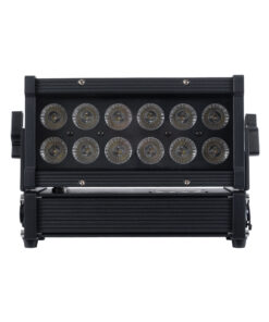 GloboStar® 51198 CYRUS Επαγγελματική Κεφαλή PAR DMX512 180W AC 220V-240V 6in1 - SPOT 25° OSRAM LED Αδιάβροχη IP65 RGBW+UV - Μαύρο - Μ30 x Π14 x Υ19cm - 2 Χρόνια Εγγύηση 14 51198 3