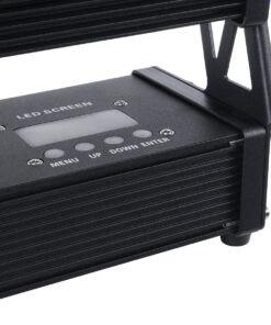 GloboStar® 51198 CYRUS Επαγγελματική Κεφαλή PAR DMX512 180W AC 220V-240V 6in1 - SPOT 25° OSRAM LED Αδιάβροχη IP65 RGBW+UV - Μαύρο - Μ30 x Π14 x Υ19cm - 2 Χρόνια Εγγύηση 19 51198 8