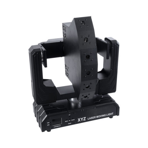 GloboStar® GloboStar® HADES 51199 Επαγγελματική Κινούμενη Ρομποτική Μπάρα Super LASER BEAM Light 150W - 6 x 1W Laser - 300mW RED/638nm - 100mW GREEN/531nm - 600mW BLUE/442nm - AC 220V-240V IP20 3in1 RGB DMX512 - Μ36 x Π25 x Υ46cm - 2 Χρόνια Εγγύηση
