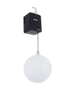GloboStar® GloboStar® 51202 LIFT BALL Επαγγελματικό Φωτιστικό Ειδικών Εφέ Φ30cm KINETIC BALL Light CREE LED 4in1 15W - 15 x 1W LED SMD Chips RGBW - Μέγιστο Μήκος Ανύψωσης 3.5 Μέτρα - AC 220V-240V DMX512 Display on Body - Μαύρο - Μ17 x Π13 x Υ26cm - 2 Χρόνια Εγγύση