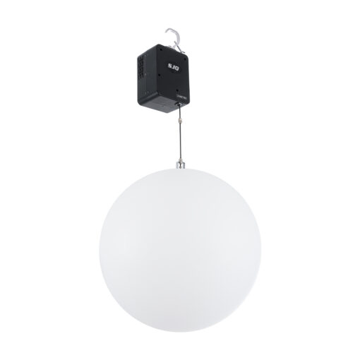 GloboStar® GloboStar® 51203 LIFT BALL Επαγγελματικό Φωτιστικό Ειδικών Εφέ Φ60cm KINETIC BALL Light CREE LED 4in1 15W - 15 x 1W LED SMD Chips RGBW - Μέγιστο Μήκος Ανύψωσης 3.5 Μέτρα - AC 220V-240V DMX512 Display on Body - Μαύρο - Μ17 x Π13 x Υ26cm - 2 Χρόνια Εγγύση