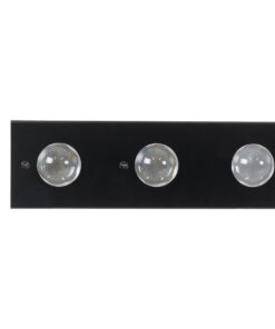 GloboStar® 51204 MEDES Επαγγελματική Μπάρα Φωτισμού Wall Washer LED 14 x 10W 140W 8° AC 220-240V IP20 Πολύχρωμο RGB DMX512 - Μαύρο - Μ100 x Π6.5 x Υ12.5cm - 2 Χρόνια Εγγύση 12 51204 5