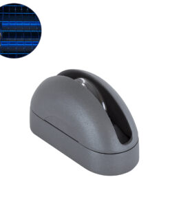 GloboStar® GLOBOSTAR® WINDOW-CURBA 90111 Αρχιτεκτονικό Φωτιστικό Ανάδειξης Παραθύρων Window Light LED 6W 480lm 3x262° DC 24V Αδιάβροχο IP65 Μπλε Dimmable - Γκρι Ανθρακί - Μ12 x Π5.3 x Υ6.5cm - 3 Χρόνια Εγγύηση