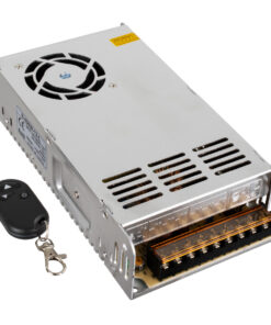 GloboStar® GloboStar® 73093 Ασύρματο Τροφοδοτικό LED 400W DC 12V 33.3A με Χειριστήριο RF IP20 Dimmable Μ21.5 x Π11.5 x Υ5cm