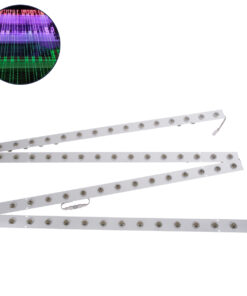 GloboStar® GloboStar® 90119 4 x Digital Pixel Addressable Facade Aluminum Bars - 4 x Ψηφιακές Μπάρες Αλουμινίου Πρόσοψης Κτιρίων LED SMD 3535 45W 60LED 60PIXEL SPI/TTL Protocol IC UCS512B 2700lm 120° DC 12V IP67 RGB - Ασημί Σώμα - Μ400 x Π4.5 x Υ3.6cm - 4 Μπάρες