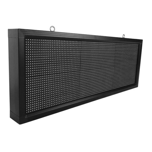 GloboStar® GLOBOSTAR®DISPLAY 90275 Κυλιόμενη Ψηφιακή Επιγραφή P10 Μονής Όψης LED AC 220-240V Αδιάβροχο IP54 RGBW - WiFi Control μέσω FK APP - Αισθητήρας Θερμοκρασίας & Υγρασίας - Μ104 x Π9 x Υ40cm - 2 Χρόνια Εγγύηση