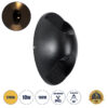 GloboStar® GloboStar® JEREMY 60532 Φωτιστικό Τοίχου - Απλίκα Αρχιτεκτονικού Φωτισμού Εσωτερικού/Εξωτερικού Χώρου Up & Down LED 10W 1000lm 60° AC220-240V Αδιάβροχο IP65 - Σώμα Αλουμινίου & Tempered Glass - Μ16 x Π10 x Υ7cm - Θερμό Λευκό 2700K - Μαύρο - Bridgelux Chip - 5 Years Warranty