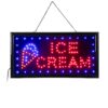 GloboStar® 75691 Φωτιστικό Ταμπέλα LED Ορθογώνια Σήμανσης ICE CREAM με Πρίζα AC 230V Μ48 x Π25 x Υ2cm 2 GloboStar® 75691 Φωτιστικό Ταμπέλα LED Ορθογώνια Σήμανσης ICE CREAM με Πρίζα AC 230V Μ48 x Π25 x Υ2cm