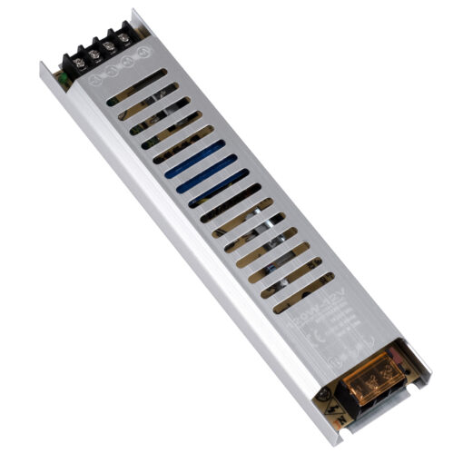 GloboStar® GloboStar® 73026 Μεταλλικό Τροφοδοτικό PELV Ultra Slim για Προϊόντα LED 120W 10A - AC 220-240V σε DC 12V - IP20 L22.5 x W5.4 x H2.1cm - 3 Χρόνια Εγγύηση