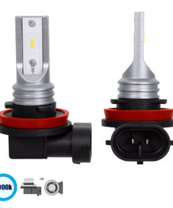 GloboStar® GloboStar® 85606 H8 F2S Line KIT Βασικού Φωτισμού Αυτοκινήτου & Μοτοσυκλέτας 3nd Generation Can-Bus Series LED CREE CXB 100W 14000lm DC 12V Αδιάβροχο IP66 Ψυχρό Λευκό 6000K