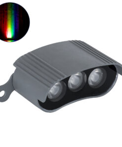 GloboStar® GloboStar® TREELIGHT-ZINA 90689 Κυρτή Μπάρα Φωτισμού Wall Washer με Αντιθαμβωτική Γρίλια Ειδική για Φυτά - Δέντρα LED 3W 255lm 30° DC 24V Αδιάβροχο IP65 Μ9 x Π6.5 x Υ4cm Πολύχρωμο RGBW DMX512 - Γκρι Ανθρακί - 3 Χρόνια Εγγύηση