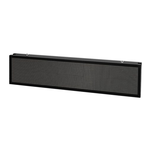 GloboStar® GLOBOSTAR®DISPLAY 90333 Κυλιόμενη Ψηφιακή Επιγραφή P10 Διπλής Όψης LED AC 220-240V Αδιάβροχο IP65 Μπλε - WiFi Control μέσω FK APP - Αισθητήρας Θερμοκρασίας & Υγρασίας - Μ168 x Π12 x Υ40cm - 2 Χρόνια Εγγύηση