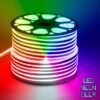 GloboStar® GLOBOSTAR® NEOVALE 70578 Ταινία Neon Flex LED 18W/m 900lm/m 120° DC 220-240V Αδιάβροχο IP65 60 x SMD5050 Chip/m Πολύχρωμο RGB Dimmable - Μ100 x Π0.8 x Υ1.6cm - 3 Χρόνια Εγγύηση