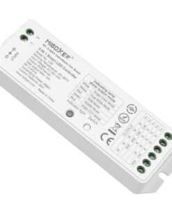 GloboStar® GloboStar® 73422 LS2 Mi-BOXER DC RF 2.4Ghz 5 in 1 Dimmer High Speed Controller / Dimmer 5 Καναλιών DC 12-24V 5 x 3A 72W - Max 15A 360W - IP20 RGBW+WW Μ13 x Π5 x Υ2.5cm - 5 Years Warranty