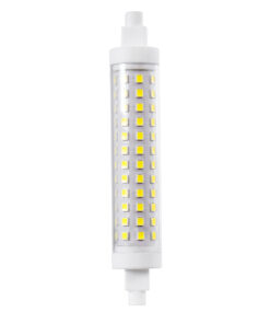 GloboStar® GLOBOSTAR® R7SPRO 60396 Λάμπα R7S 118mm LED 12W 1452lm 360° AC 220-240V IP20 Ψυχρό Λευκό 6000K - Lumileds SMD Chip - Μ11.8 x Π2.2 x Υ2.2cm - 3 Χρόνια Εγγύηση