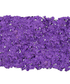 GloboStar® GloboStar® 78326 Συνθετικό Πάνελ Λουλουδιών - Κάθετος Κήπος Ορτανσία Μωβ Μ60 x Υ40 x Π5cm