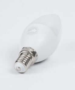 GloboStar® 60005 Λάμπα LED E14 C37 Κεράκι 6W 564lm 260° AC 220-240V IP20 Φ3.7 x Υ10cm Θερμό Λευκό 2700K - 3 Years Warranty 8 60005 3