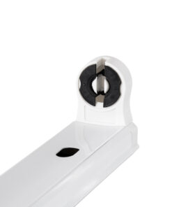 GloboStar® TUBATO 60147 Μεταλλικό Σκαφάκι για 1 x Λάμπα 60CM T8 G13 LED AC 220-240V IP20 Μ60 x Π3.4 x Υ4.3cm - 5 Χρόνια Εγγύηση 10 60147 5