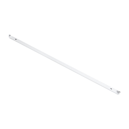 GloboStar® GloboStar® TUBATO 60149 Μεταλλικό Σκαφάκι για 1 x Λάμπα 120CM T8 G13 LED AC 220-240V IP20 Μ120 x Π3.4 x Υ4.3cm - 5 Χρόνια Εγγύηση