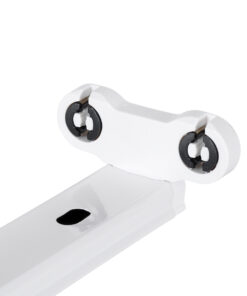 GloboStar® TUBATO 60152 Μεταλλικό Σκαφάκι για 2 x Λάμπες 90CM T8 G13 LED AC 220-240V IP20 Μ90 x Π7.2 x Υ4cm - 5 Χρόνια Εγγύηση 10 60152 5