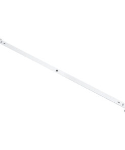Alternative view of GloboStar® TUBATO 60153 Μεταλλικό Σκαφάκι για 2 x Λάμπες 120CM T8 G13 LED AC 220-240V IP20 Μ120 x Π7.2 x Υ4cm - 5 Χρόνια Εγγύηση
