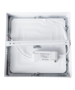 GloboStar® 60203 Εξωτερικό LED Panel 22x22cm 20W 2180lm 120° AC 220-240V IP20 Μ22 x Π22 x Υ3cm Ψυχρό Λευκό 6000K - 3 Χρόνια Εγγύηση 14 60203 6