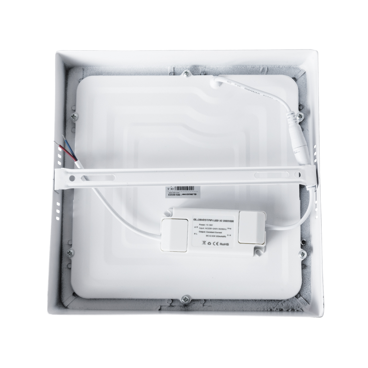 GloboStar® 60203 Εξωτερικό LED Panel 22x22cm 20W 2180lm 120° AC 220-240V IP20 Μ22 x Π22 x Υ3cm Ψυχρό Λευκό 6000K - 3 Χρόνια Εγγύηση 7 GloboStar® 60203 Εξωτερικό LED Panel 22x22cm 20W 2180lm 120° AC 220-240V IP20 Μ22 x Π22 x Υ3cm Ψυχρό Λευκό 6000K - 3 Χρόνια Εγγύηση - Image 5