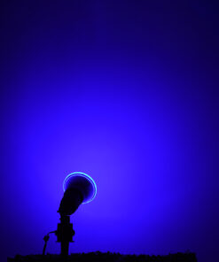 GLOBOSTAR® GARDENPAR 60231 Σποτ E27 PAR38 Σκληρού Υάλου LED 18W 1200lm 60° AC 220-240V Αδιάβροχο IP65 Μπλε - Μ12 x Π12 x Υ13cm - 3 Χρόνια Εγγύηση 12 60231 5