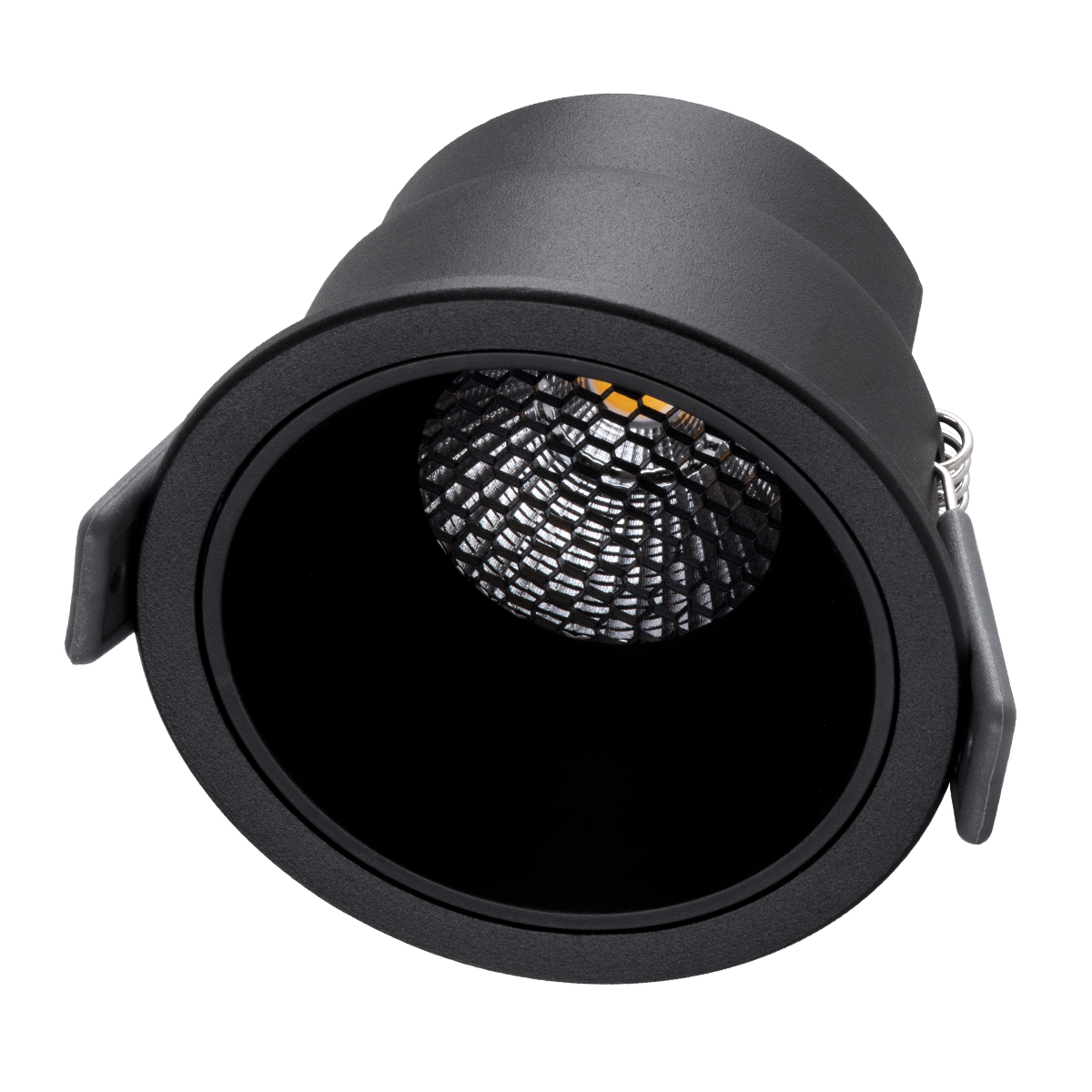 GloboStar® PLUTO-M 60257 Χωνευτό LED Spot Downlight TrimLess Φ8.4cm 10W 1250lm 38° AC 220-240V IP20 Φ8.4 x Υ5.9cm - Στρόγγυλο - Μαύρο & Anti-Glare HoneyComb - Θερμό Λευκό 2700K - Bridgelux COB - 5 Years Warranty 3 GloboStar® PLUTO-M 60257 Χωνευτό LED Spot Downlight TrimLess Φ8.4cm 10W 1250lm 38° AC 220-240V IP20 Φ8.4 x Υ5.9cm - Στρόγγυλο - Μαύρο & Anti-Glare HoneyComb - Θερμό Λευκό 2700K - Bridgelux COB - 5 Years Warranty - Image 2