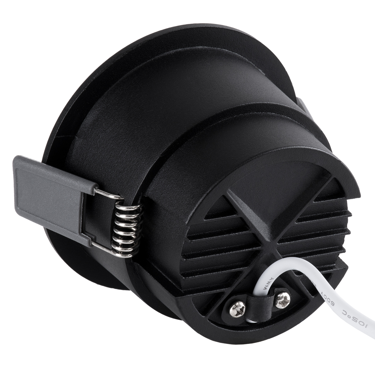 GloboStar® PLUTO-M 60257 Χωνευτό LED Spot Downlight TrimLess Φ8.4cm 10W 1250lm 38° AC 220-240V IP20 Φ8.4 x Υ5.9cm - Στρόγγυλο - Μαύρο & Anti-Glare HoneyComb - Θερμό Λευκό 2700K - Bridgelux COB - 5 Years Warranty 4 GloboStar® PLUTO-M 60257 Χωνευτό LED Spot Downlight TrimLess Φ8.4cm 10W 1250lm 38° AC 220-240V IP20 Φ8.4 x Υ5.9cm - Στρόγγυλο - Μαύρο & Anti-Glare HoneyComb - Θερμό Λευκό 2700K - Bridgelux COB - 5 Years Warranty - Image 3