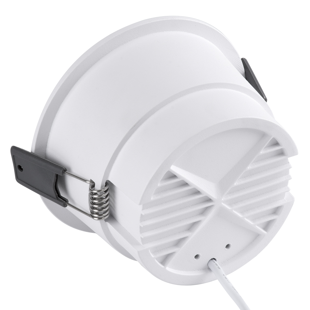 GloboStar® PLUTO-B 60259 Χωνευτό LED Spot Downlight TrimLess Φ10.4cm 15W 1875lm 38° AC 220-240V IP20 Φ10.4 x Υ6.5cm - Στρόγγυλο - Λευκό με Μαύρο Κάτοπτρο & Anti-Glare HoneyComb - Θερμό Λευκό 2700K - Bridgelux COB - 5 Years Warranty 4 GloboStar® PLUTO-B 60259 Χωνευτό LED Spot Downlight TrimLess Φ10.4cm 15W 1875lm 38° AC 220-240V IP20 Φ10.4 x Υ6.5cm - Στρόγγυλο - Λευκό με Μαύρο Κάτοπτρο & Anti-Glare HoneyComb - Θερμό Λευκό 2700K - Bridgelux COB - 5 Years Warranty - Image 3