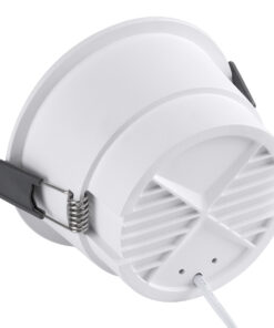 GloboStar® PLUTO-B 60260 Χωνευτό LED Spot Downlight TrimLess Φ10.4cm 15W 1950lm 38° AC 220-240V IP20 Φ10.4 x Υ6.5cm - Στρόγγυλο - Λευκό & Anti-Glare HoneyComb - Φυσικό Λευκό 4500K - Bridgelux COB - 5 Years Warranty 10 60260 3