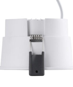 GloboStar® PLUTO-B 60260 Χωνευτό LED Spot Downlight TrimLess Φ10.4cm 15W 1950lm 38° AC 220-240V IP20 Φ10.4 x Υ6.5cm - Στρόγγυλο - Λευκό & Anti-Glare HoneyComb - Φυσικό Λευκό 4500K - Bridgelux COB - 5 Years Warranty 11 60260 4