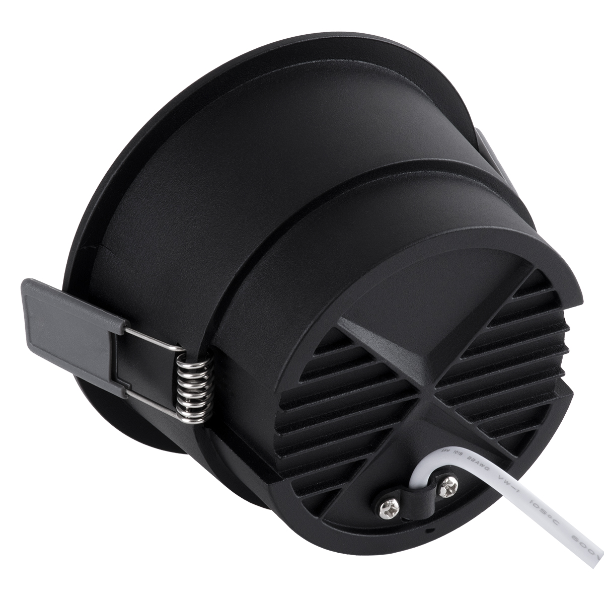 GloboStar® PLUTO-B 60262 Χωνευτό LED Spot Downlight TrimLess Φ10.4cm 15W 1950lm 38° AC 220-240V IP20 Φ10.4 x Υ6.5cm - Στρόγγυλο - Μαύρο & Anti-Glare HoneyComb - Φυσικό Λευκό 4500K - Bridgelux COB - 5 Years Warranty 4 GloboStar® PLUTO-B 60262 Χωνευτό LED Spot Downlight TrimLess Φ10.4cm 15W 1950lm 38° AC 220-240V IP20 Φ10.4 x Υ6.5cm - Στρόγγυλο - Μαύρο & Anti-Glare HoneyComb - Φυσικό Λευκό 4500K - Bridgelux COB - 5 Years Warranty - Image 3