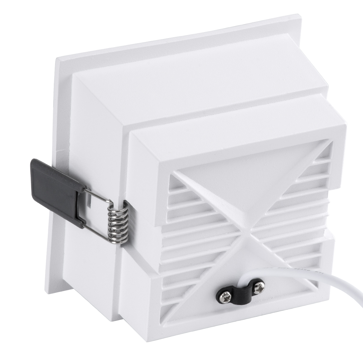 GloboStar® PLUTO-B 60276 Χωνευτό LED Spot Downlight TrimLess Μ10.4xΠ10.4cm 15W 1950lm 38° AC 220-240V IP20 Μ10.4 x Π10.4 x Υ6.5cm - Τετράγωνο - Λευκό με Μαύρο Κάτοπτρο & Anti-Glare HoneyComb - Φυσικό Λευκό 4500K - Bridgelux COB - 5 Years Warranty 4 GloboStar® PLUTO-B 60276 Χωνευτό LED Spot Downlight TrimLess Μ10.4xΠ10.4cm 15W 1950lm 38° AC 220-240V IP20 Μ10.4 x Π10.4 x Υ6.5cm - Τετράγωνο - Λευκό με Μαύρο Κάτοπτρο & Anti-Glare HoneyComb - Φυσικό Λευκό 4500K - Bridgelux COB - 5 Years Warranty - Image 3