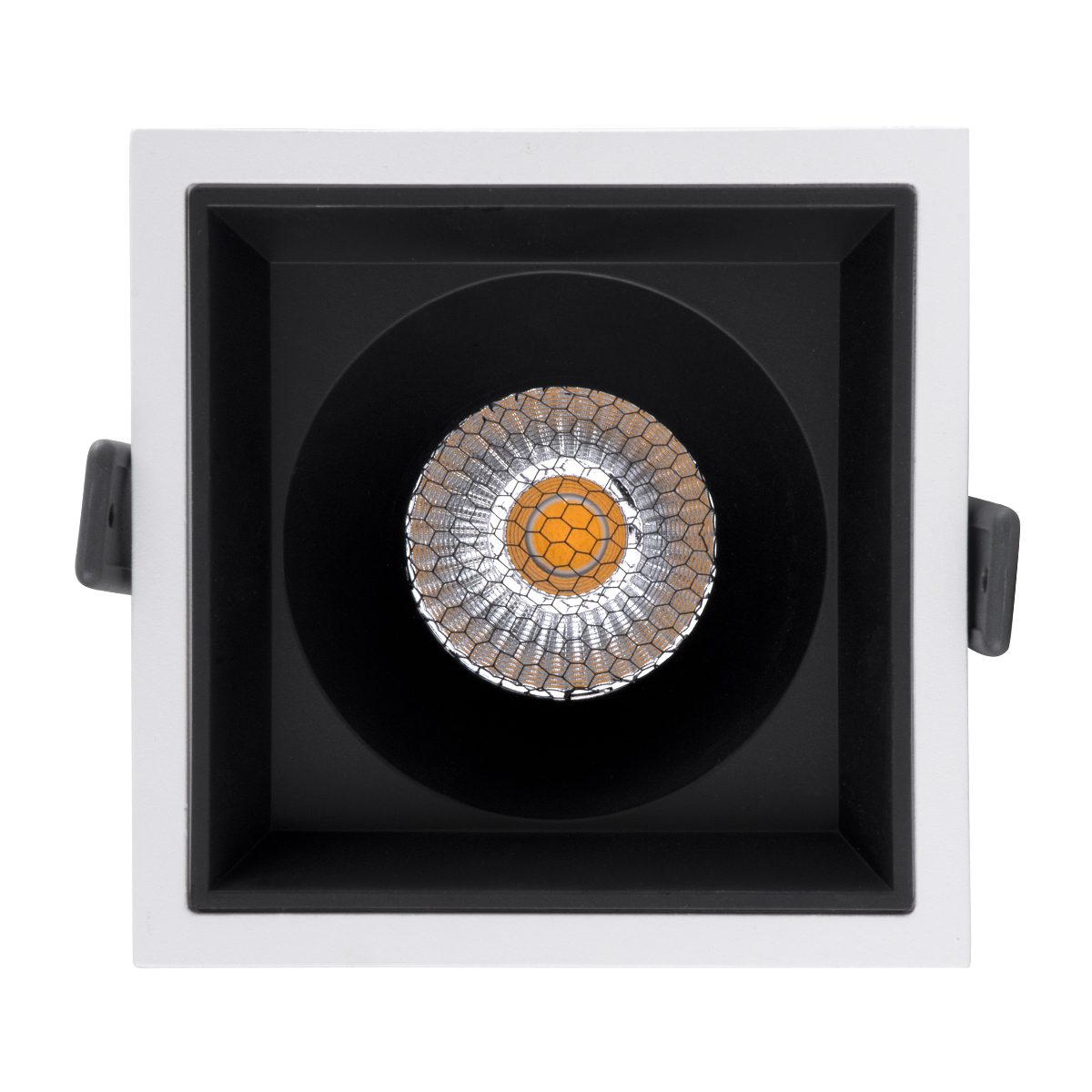 GloboStar® PLUTO-B 60276 Χωνευτό LED Spot Downlight TrimLess Μ10.4xΠ10.4cm 15W 1950lm 38° AC 220-240V IP20 Μ10.4 x Π10.4 x Υ6.5cm - Τετράγωνο - Λευκό με Μαύρο Κάτοπτρο & Anti-Glare HoneyComb - Φυσικό Λευκό 4500K - Bridgelux COB - 5 Years Warranty 6 GloboStar® PLUTO-B 60276 Χωνευτό LED Spot Downlight TrimLess Μ10.4xΠ10.4cm 15W 1950lm 38° AC 220-240V IP20 Μ10.4 x Π10.4 x Υ6.5cm - Τετράγωνο - Λευκό με Μαύρο Κάτοπτρο & Anti-Glare HoneyComb - Φυσικό Λευκό 4500K - Bridgelux COB - 5 Years Warranty - Image 5