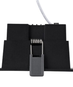 GloboStar® PLUTO-B 60280 Χωνευτό LED Spot Downlight TrimLess Μ10.4xΠ10.4cm 15W 1950lm 38° AC 220-240V IP20 Μ10.4 x Π10.4 x Υ6.5cm - Τετράγωνο - Μαύρο & Anti-Glare HoneyComb - Φυσικό Λευκό 4500K - Bridgelux COB - 5 Years Warranty 11 60280 4